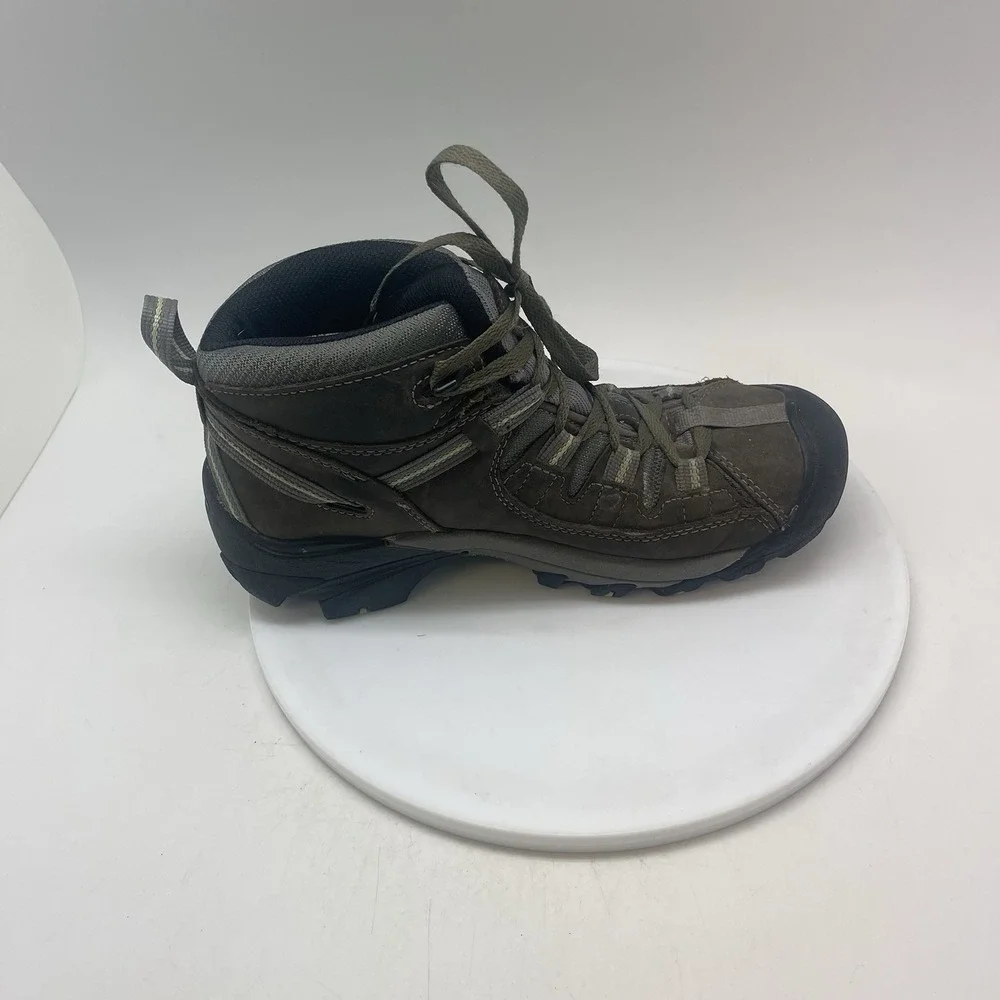 Keen Boots Womens 9.5 Targhee II Mid 1014997 Waterproof Hiking Trail Brown Shoes